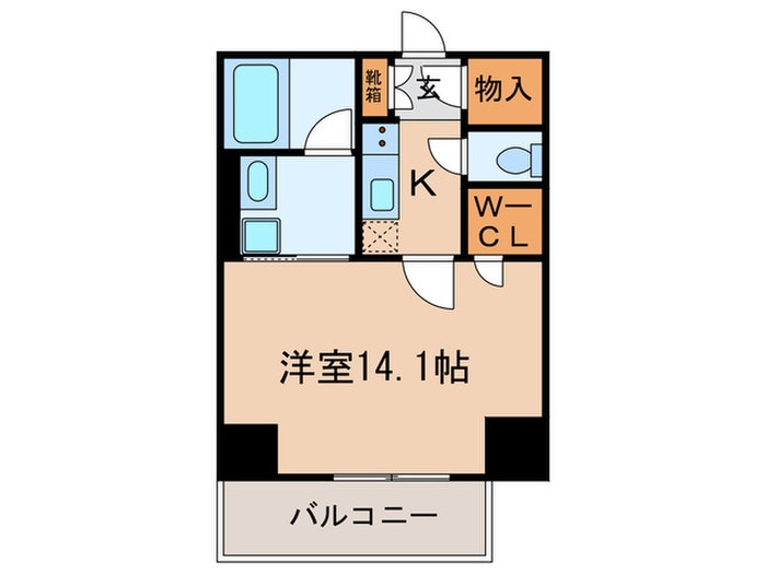 Blancasa久屋大通の物件間取画像