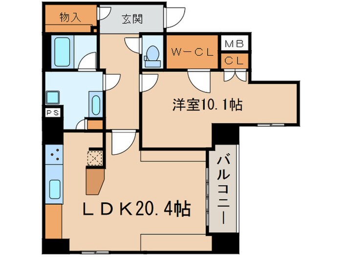 Blancasa久屋大通の物件間取画像