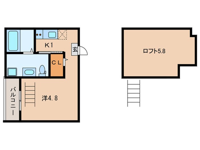 ＮＯＥＬ上小田井の物件間取画像