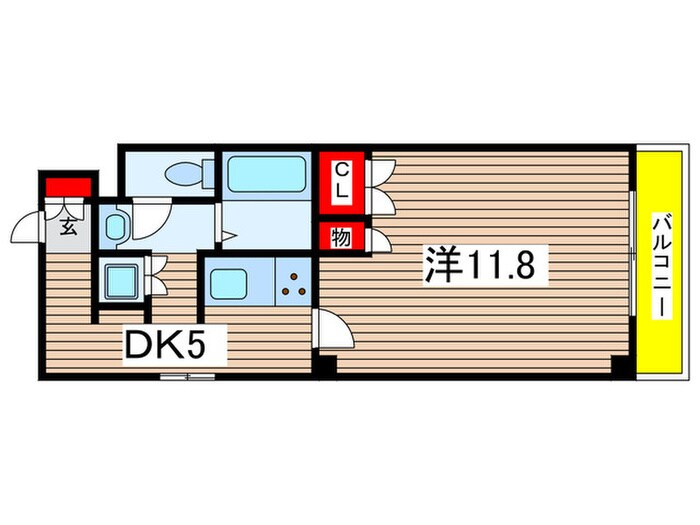 イルソ－レの物件間取画像