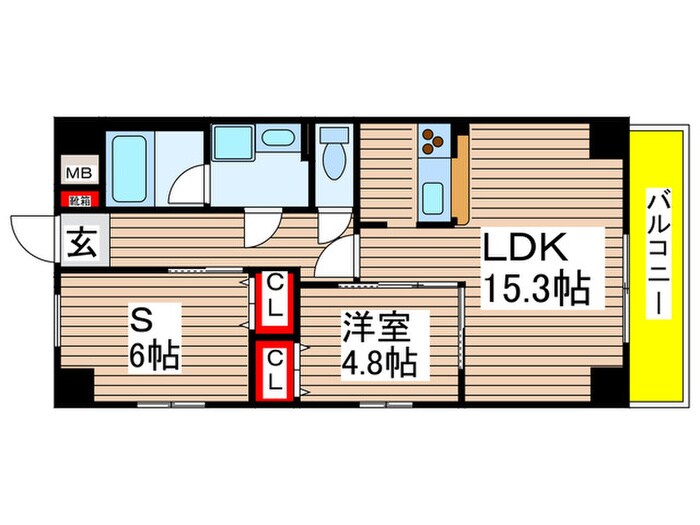 ＧＲＡＮ　ＤＵＫＥ千代田の物件間取画像