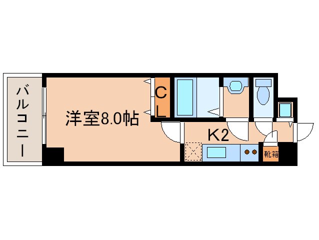 リアライズ松原の物件間取画像
