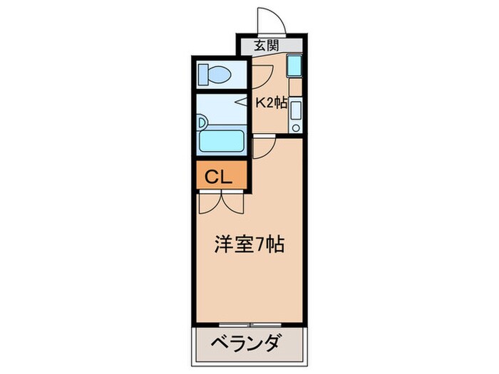 アイリスTAKEJIの物件間取画像