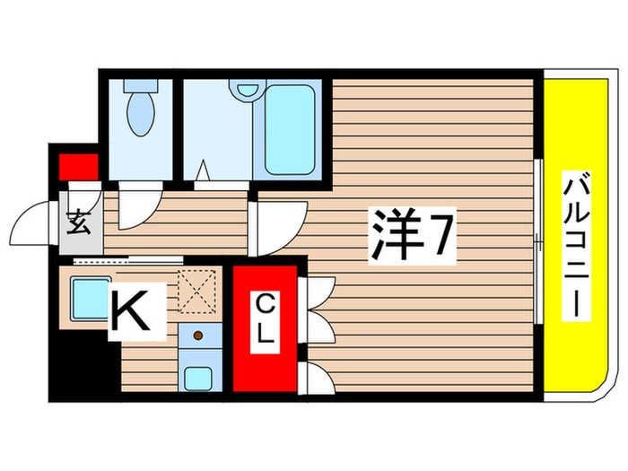 STUDIO SHIROGANEの物件間取画像