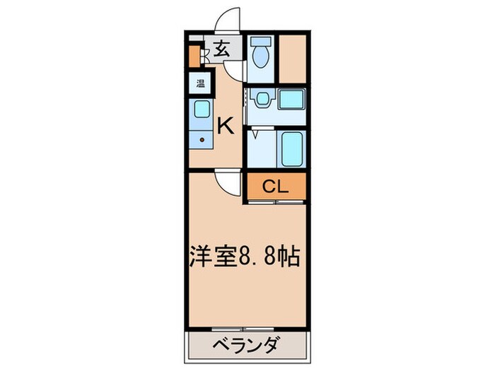 ハイツ山光の物件間取画像