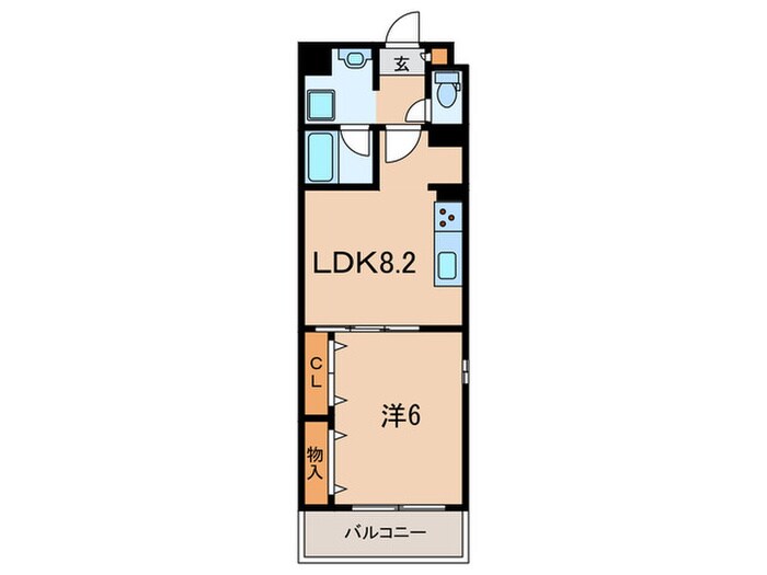 アイボリ－の物件間取画像