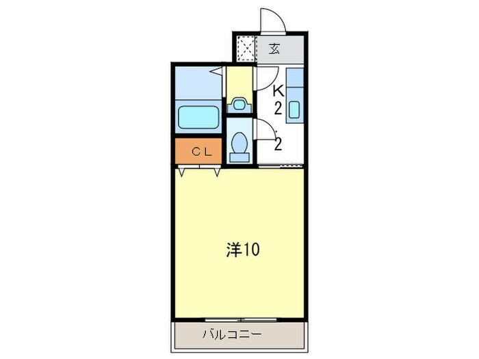 グランデ－ルの物件間取画像