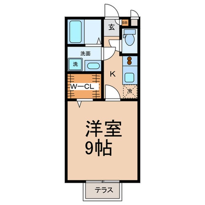 ソレイユの物件間取画像