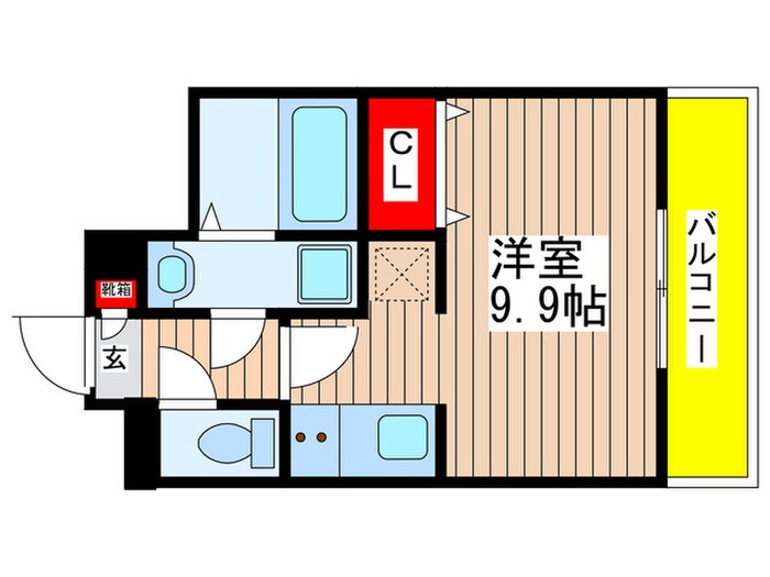 ミュゼ桜山の物件間取画像