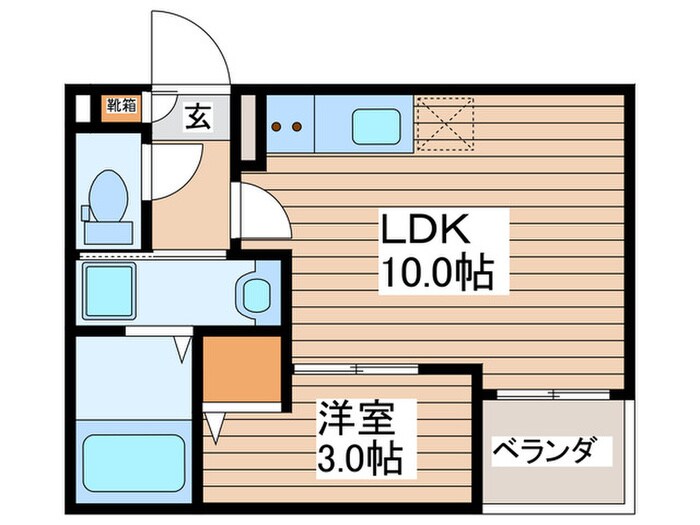Jack atsutakoshinⅡの物件間取画像