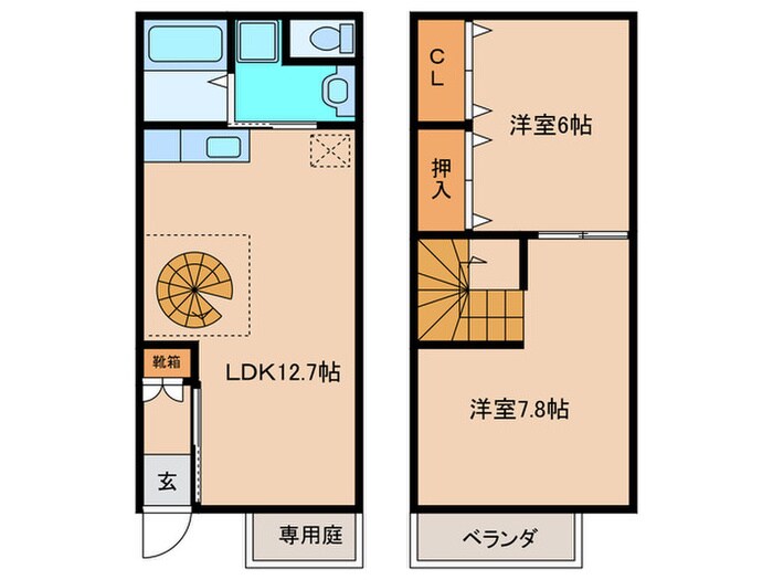BLOOMの物件間取画像