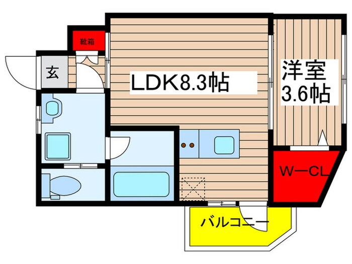 仮)運河通マンションの物件間取画像