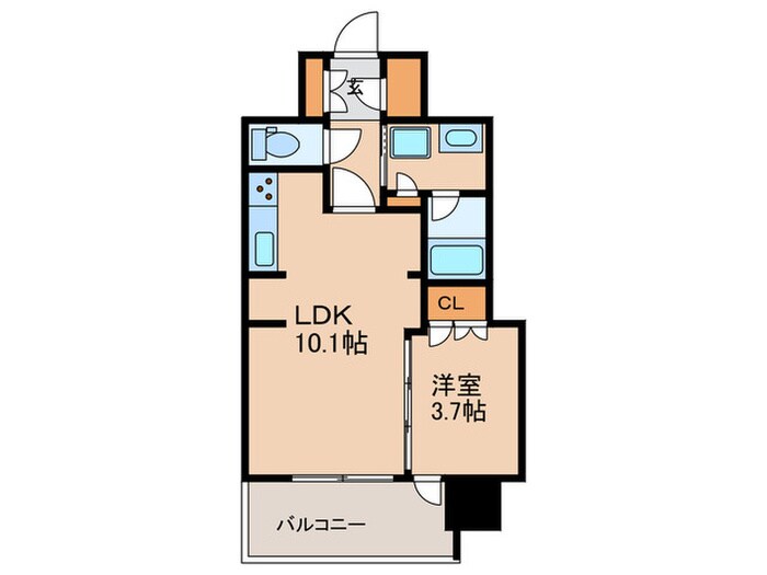 NAGOYA the TOWER(301)の物件間取画像