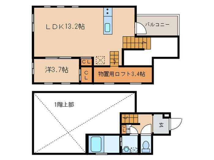 Etoile中村の物件間取画像