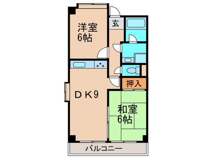 物件間取画像