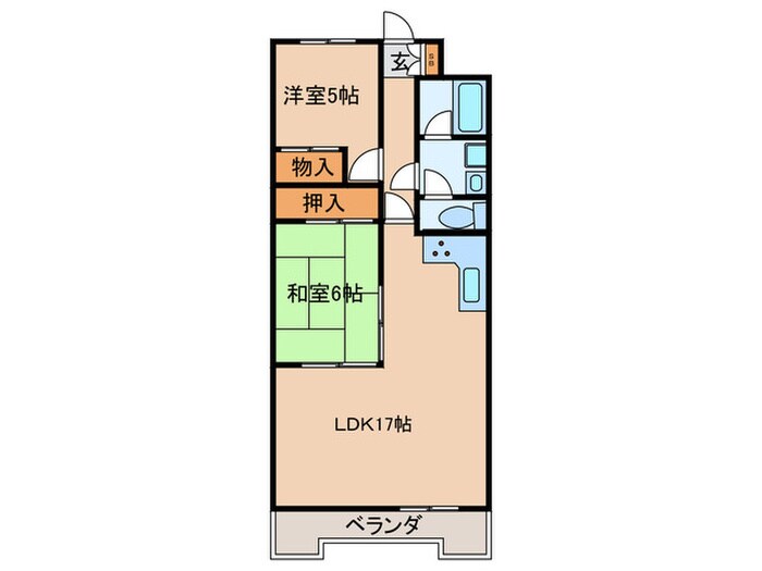 ラ・ジョ－ヌの物件間取画像