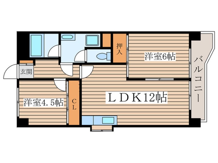 第三田中ビルの物件間取画像