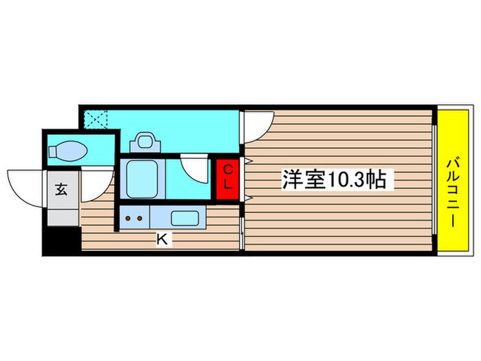 エルブ入船の物件間取画像