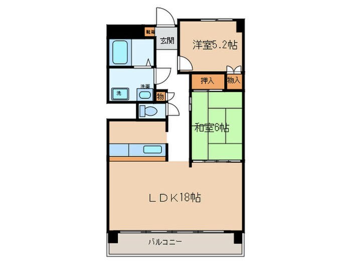 アベニュー青山の物件間取画像