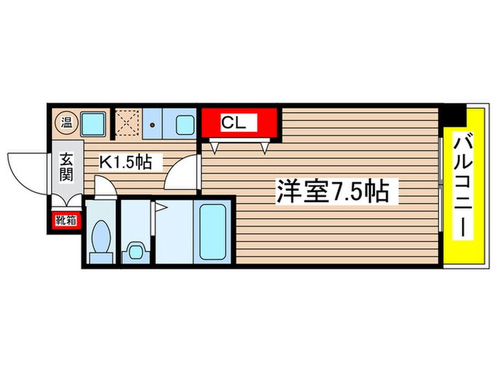 グランカーサ千代田の物件間取画像