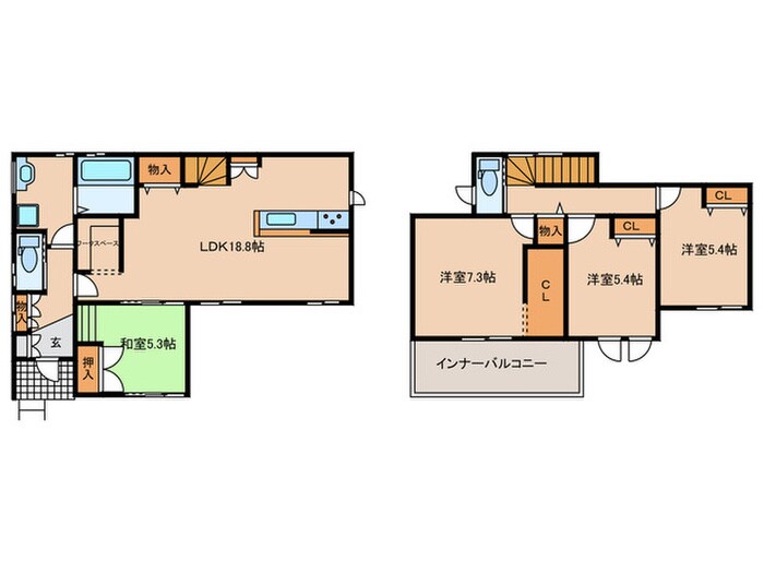 山池町5丁目戸建の物件間取画像