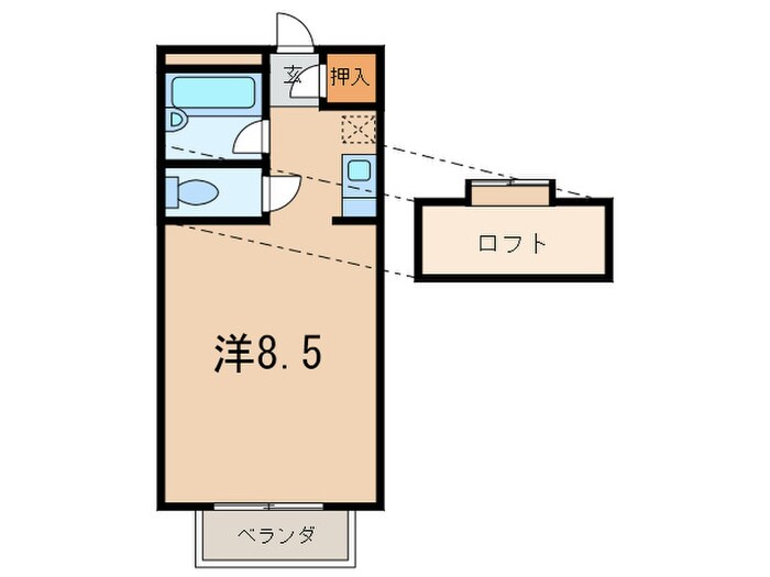 クレーバームーンの物件間取画像