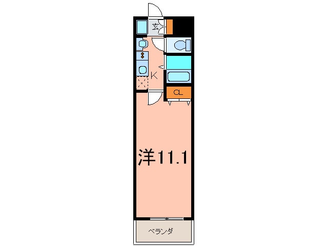 プログレッソ岩塚の物件間取画像