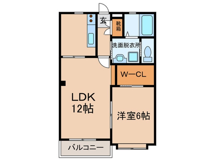 蜂の樹の物件間取画像