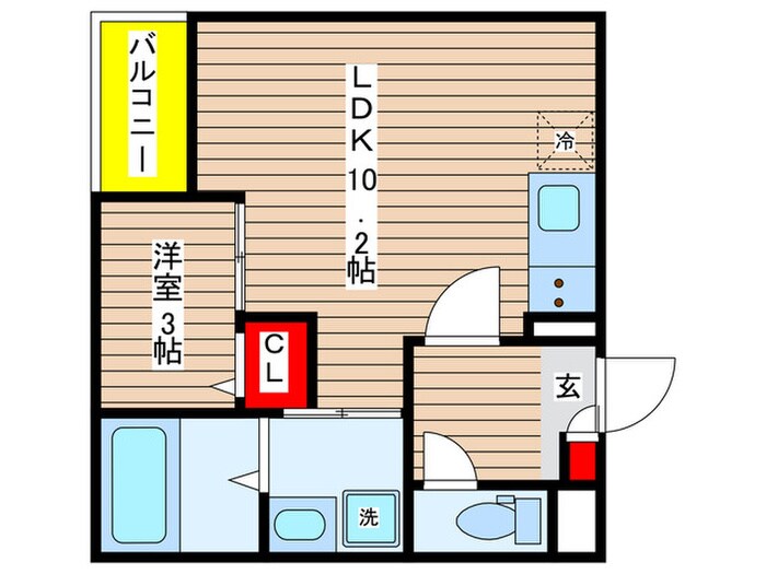 Jack hoshoⅠの物件間取画像