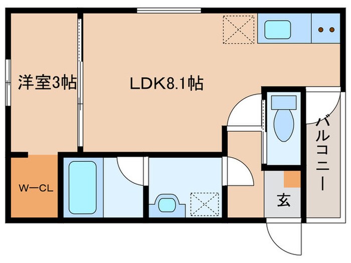 MOVE中村公園SOUTHの物件間取画像