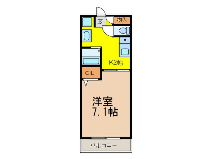 物件間取画像