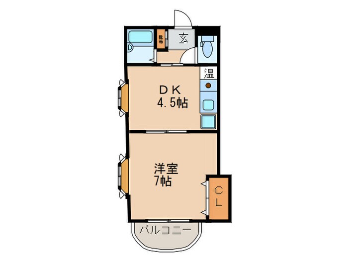 カサデナカノの物件間取画像