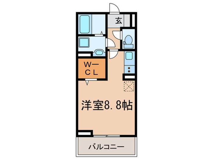 セジュール・オッツＭの物件間取画像