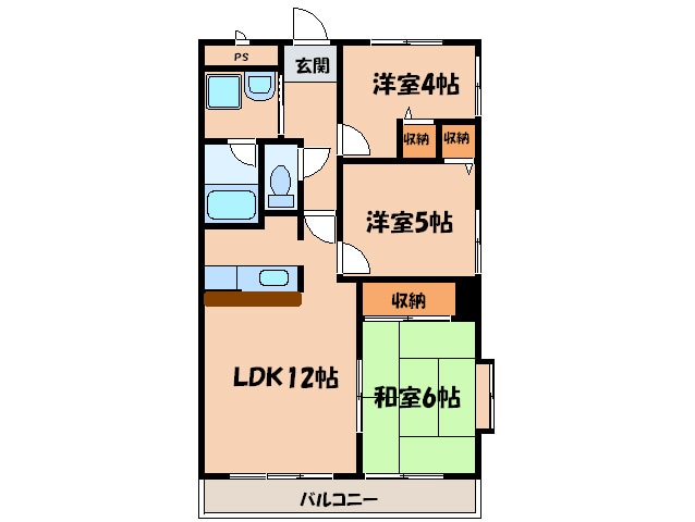 ﾌﾛﾑｴﾐｺの物件間取画像