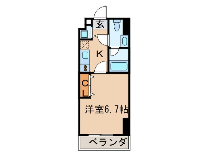 カレント今池の物件間取画像