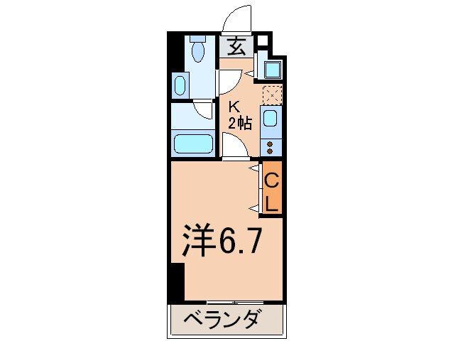 カレント今池の物件間取画像