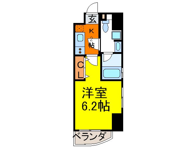 カレント今池の物件間取画像