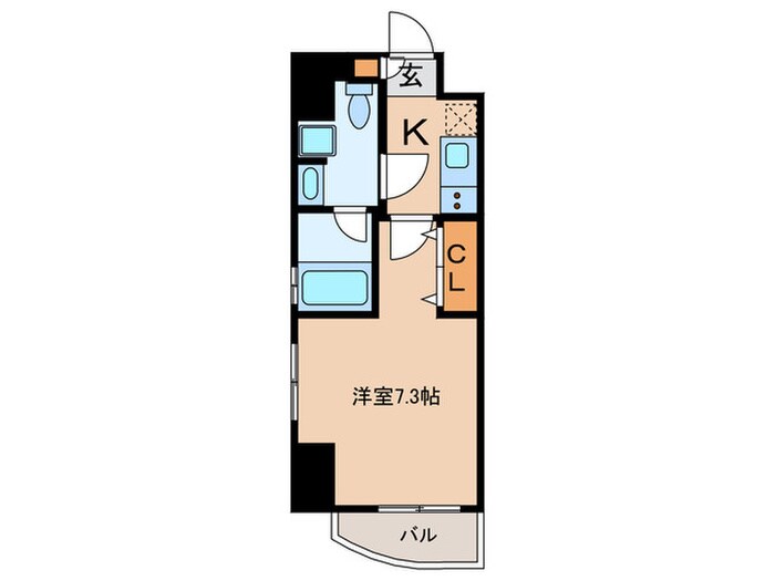 カレント今池の物件間取画像