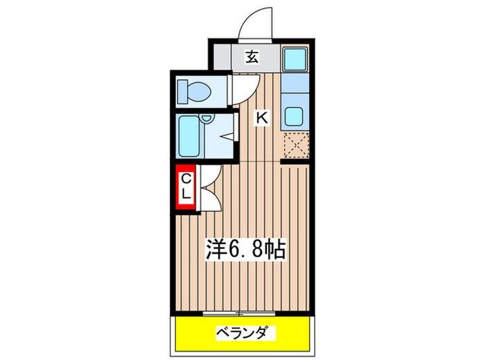 グランデール瑞穂の物件間取画像