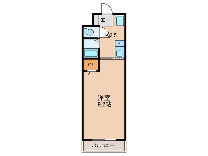 サンパティーク2の物件間取画像