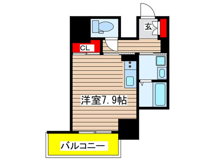 PLATZ TACHIBANAの物件間取画像