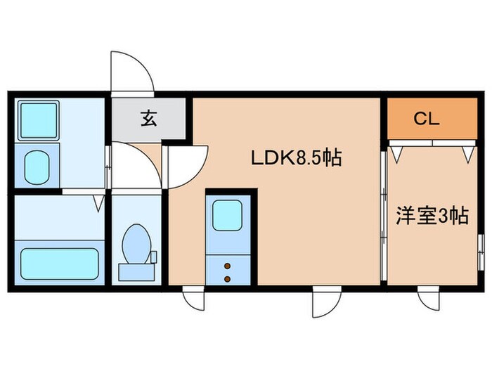 アーバンキャッスル東岡崎の物件間取画像