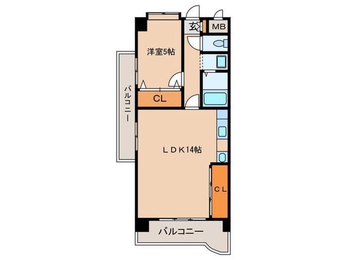 加藤第一マンションの物件間取画像