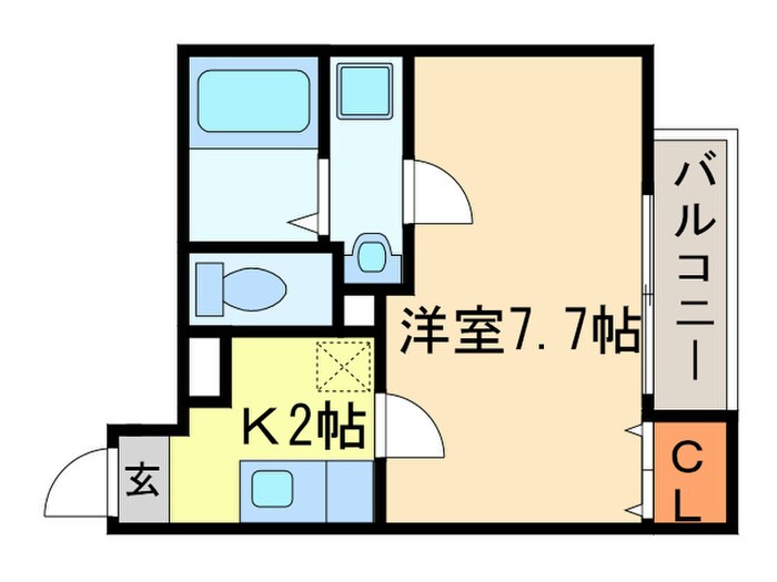 リブレア白金Ａ棟の物件間取画像