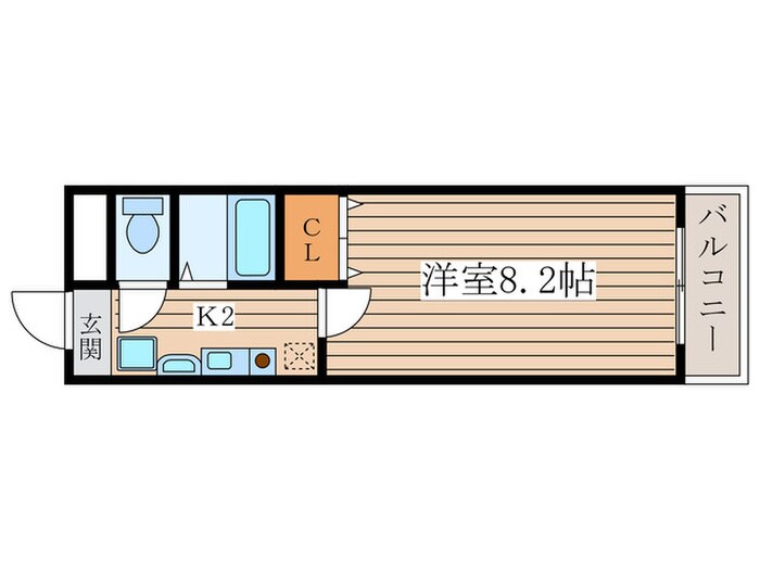 セントラールの物件間取画像