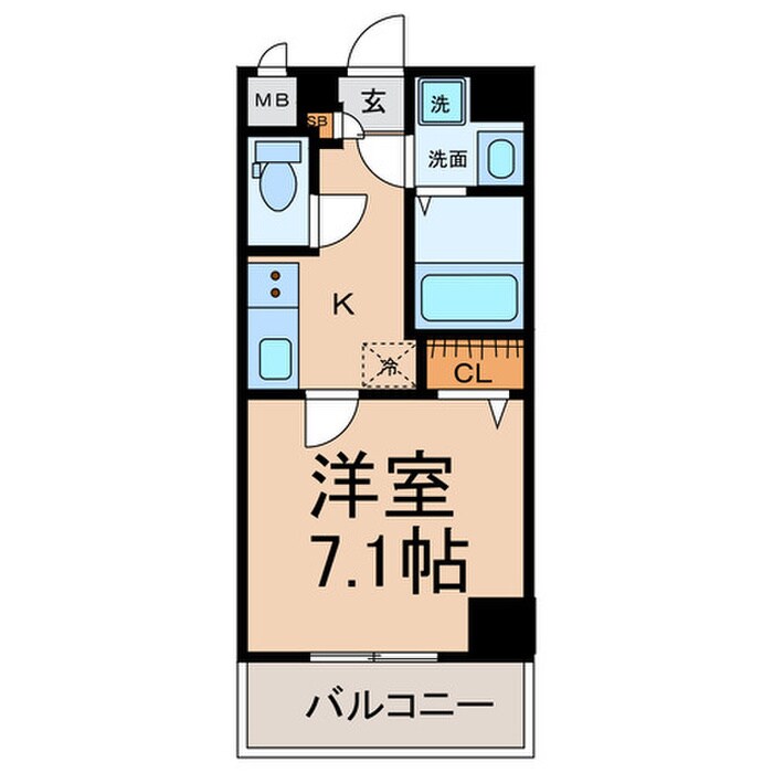 物件間取画像