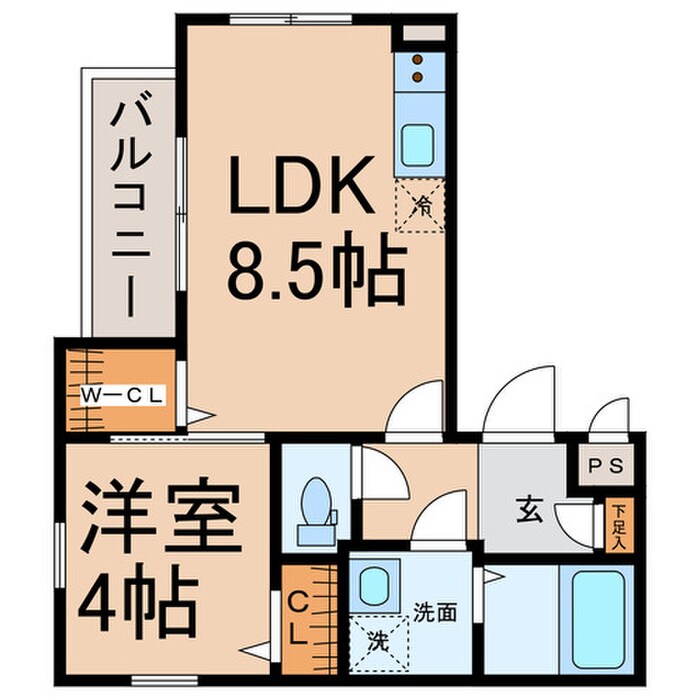 LeoAriesの物件間取画像