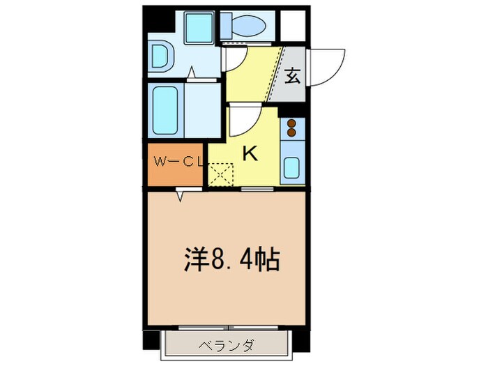 カ－サタチバナの物件間取画像