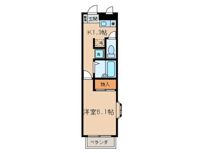 メゾン花池の物件間取画像