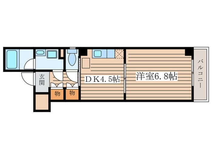 クリーンメゾンアラタマの物件間取画像